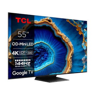 TCL 75C6K 75" 164 Ekran 4K UHD Premium QD-Mini LED Smart Google TV